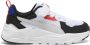 Puma Trinity Lite Mid 90s sneakers zwart wit rood - Thumbnail 2