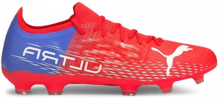 PUMA Ultra 3.3 Gras Kunstgras Voetbalschoenen (MG) Rood Wit - Foto 2