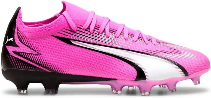 PUMA ULTRA MATCH FG AG Unisex Sportschoenen Poison Pink- White- Black - Foto 6