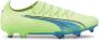 PUMA Ultra Ultimate Gras Kunstgras Voetbalschoenen (MG) Lichtgroen Blauw Zwart - Thumbnail 3