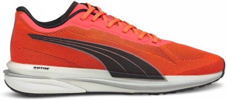 Puma Velocity Nitro hardloopschoenen oranje zwart zilver