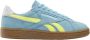 Reebok CLUB C GROUNDS UK Blauw SOLAR ACID YELLOW GUM Dames Sneakers Blauw - Thumbnail 4