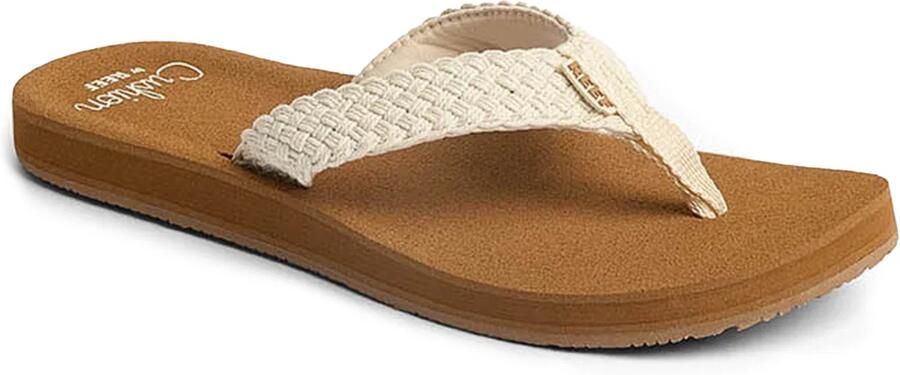 Reef Baja Maria teenslippers ecru - Foto 9