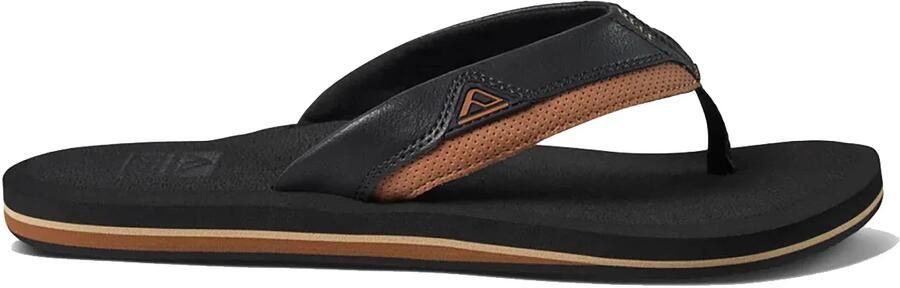 Reef Cushion Dawn teenslippers zwart bruin