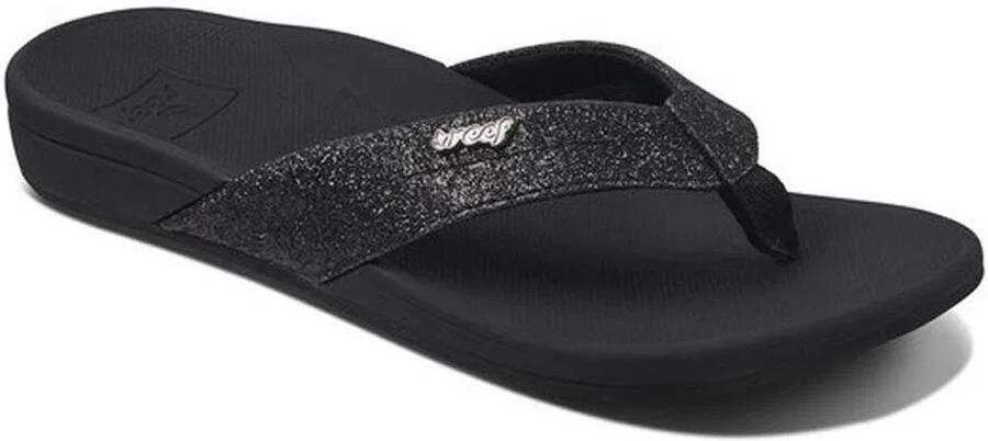 REEF Zwarte Slippers Ortho Spring