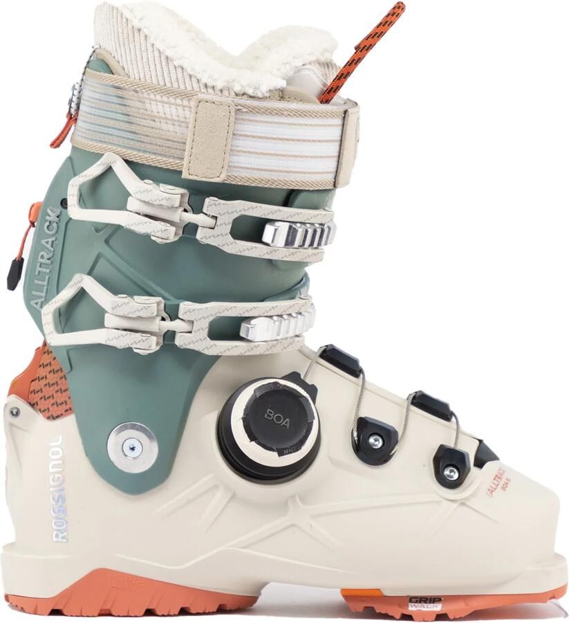 Rossignol Alltrack 80 W Boa Gw Beige T Skischoen Dames Wit