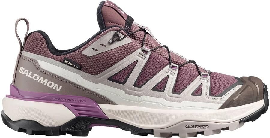 Salomon X Ultra 360 Edge Gore-Tex Wandelschoen Dames Paars