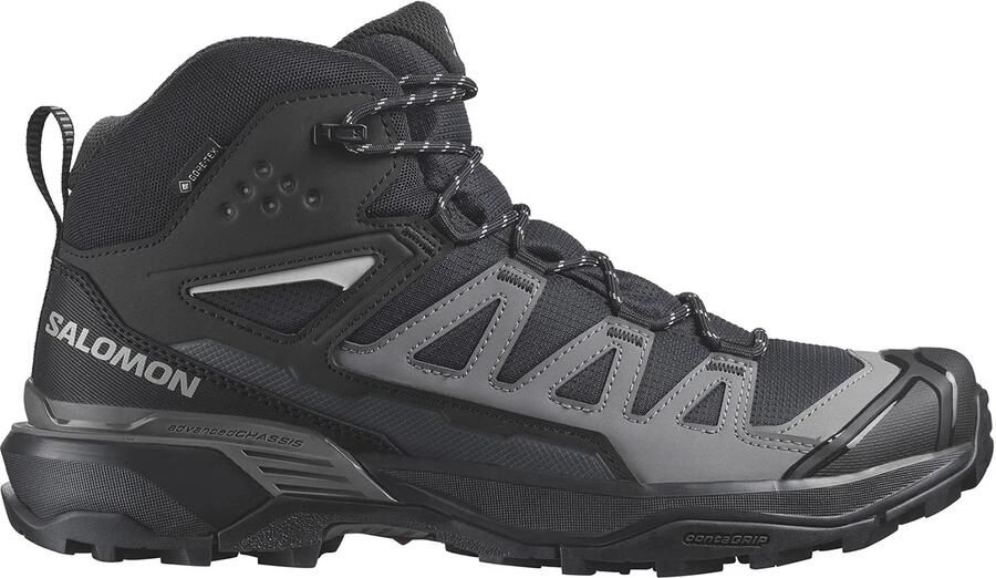 Salomon Zwarte High Top Sneakers Contagrip Zool