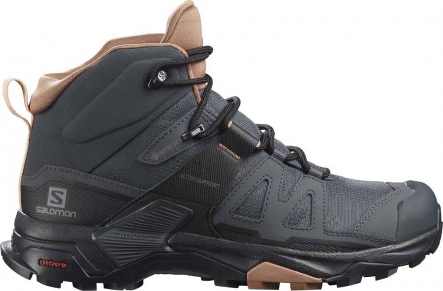 Salomon Buty X Ultra 4 Mid Gore Tex GTX W 412956 Zwart Dames