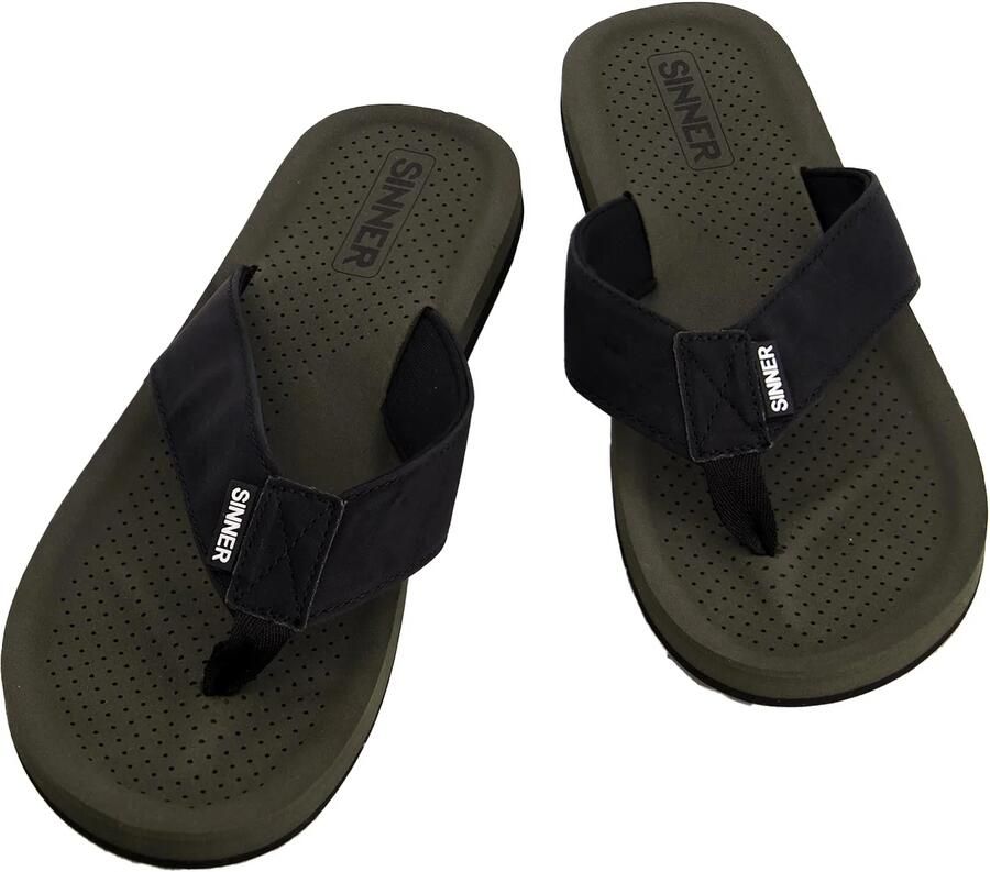 SINNER makaha Strandslipper heren Groen-Multicolour - Foto 2