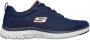 Skechers Flex voordeel 4.0 sneakers Blauw Unisex - Thumbnail 2