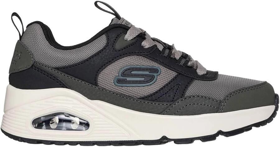 Skechers Uno Retro Groove Sneakers Jongens Grijs
