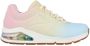 Skechers Sneakers UNO 2 OMBRE AWAY in heldere kleurcombinatie vrijetijdsschoen lage schoen veterschoen - Thumbnail 6