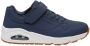 Skechers Uno Air Blitz Sneaker Jongens Blauw - Thumbnail 2