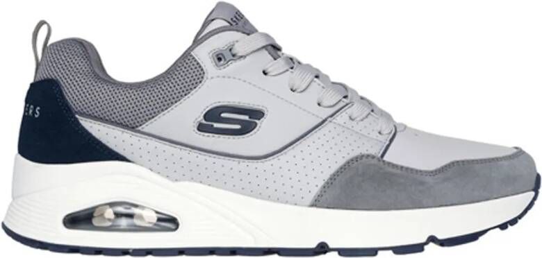 Skechers Uno Retro One Sneaker Heren Grijs