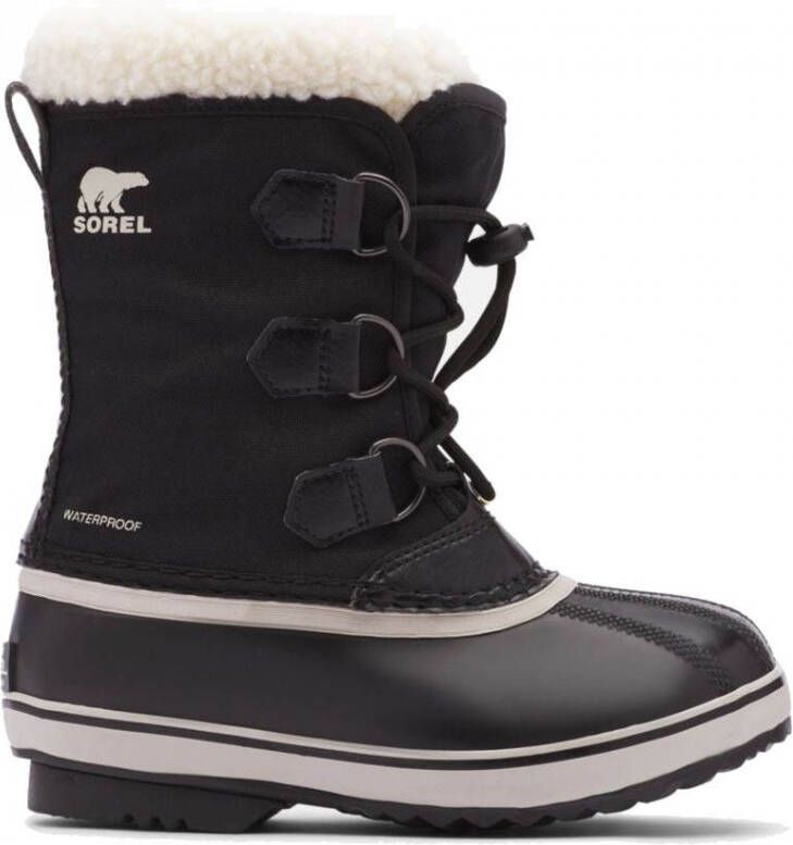 Sorel Yoot Pac Nylon Snowboot Kind Zwart Donkergrijs Mengeling - Foto 3