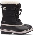 Sorel Yoot Pac Nylon Snowboot Kind Zwart Donkergrijs geling - Zwart