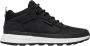 Timberland Zwarte Sneakers Veterschoenen Leren Schoenen Black Heren - Thumbnail 3
