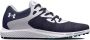 Under Armour Damesgolfschoenen Charged Breathe 2 Knit Spikeless Midnight Marineblauw Midnight Marineblauw Wit 40.5 - Thumbnail 1