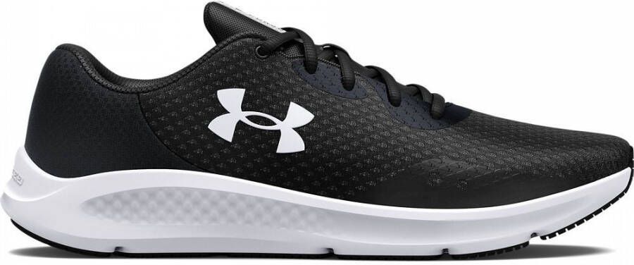 Under Armour Herenhardloopschoenen Charged Pursuit 3 Zwart Zwart Wit 42.5