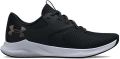 Under Armour Damestrainingsschoenen Charged Aurora 2 Zwart Zwart Metalen Warm Zilver 37.5 - Zwart