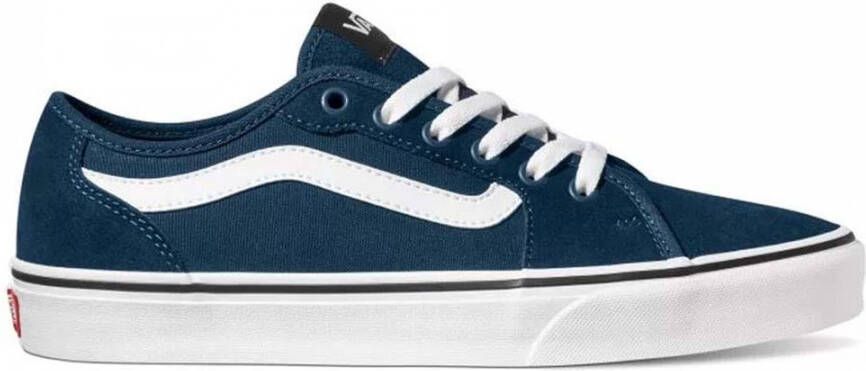 Vans Zwarte Suède Lifestyle Sneakers Filmore Decon Blue Heren - Foto 3