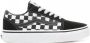 Vans Youth Ward Sneakers (Checkered) Black True White - Thumbnail 5