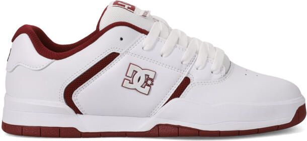 DC Shoes Central Heren Wit Leren schoenen
