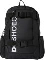 DC Shoes Chalkers Heren Zwart Grote Skate Rugzak - Zwart