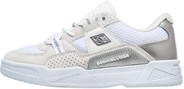 DC Shoes Construct Dames Geel Leren schoenen