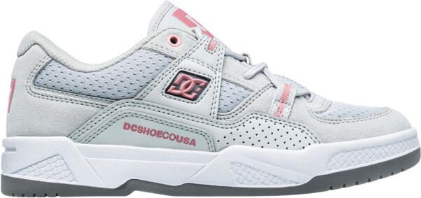 DC Shoes Construct Dames Grijs Leren schoenen