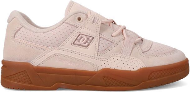 DC Shoes Construct Dames Roze Leren schoenen