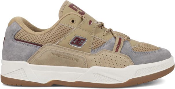 DC Shoes Construct Heren Grijs Leren schoenen
