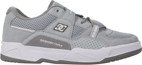DC Shoes Construct Heren Grijs Leren schoenen