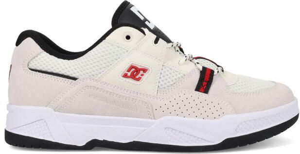 DC Shoes Construct Heren Wit Leren schoenen
