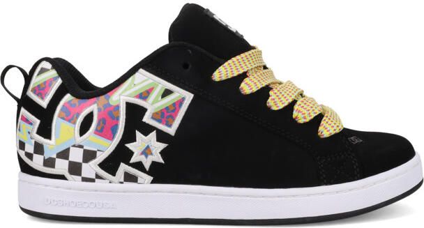 DC Shoes Court Graf Dames Zwart Leren schoenen
