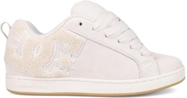 DC Shoes Court Graf Dames Wit Leren schoenen