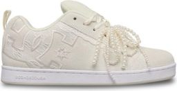 DC Shoes Court Graffik Dames Wit Leren schoenen