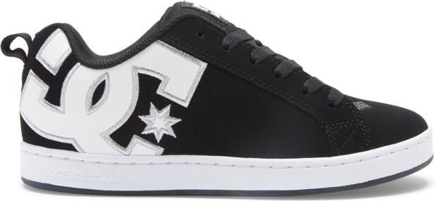 DC Shoes Court Graffik Dames Zwart Leren schoenen