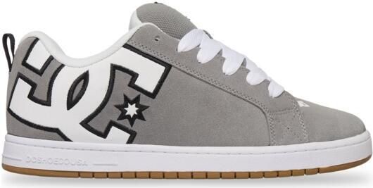 DC Shoes Court Graffik Heren Grijs Leren schoenen