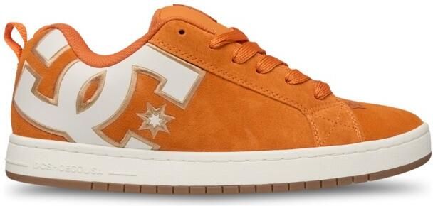 DC Shoes Court Graffik Heren Oranje Leren schoenen
