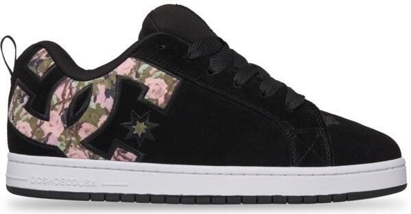 DC Shoes Court Graffik Heren Roze Leren schoenen