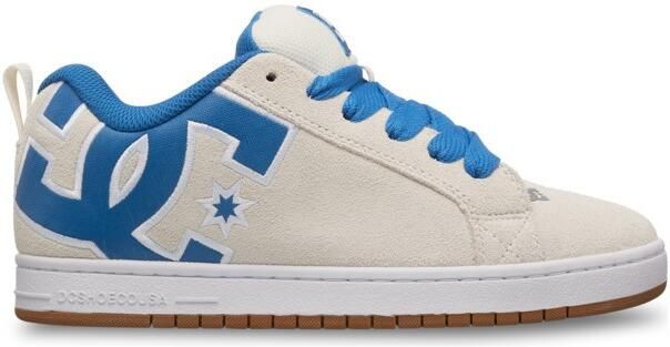 DC Shoes Court Graffik Heren Wit Leren schoenen - Foto 3
