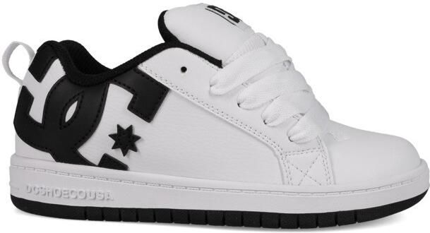 DC Shoes Court Graffik Schoenen Wit 1 2 Jongens Meisjes - Foto 5