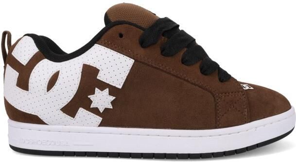 DC Shoes Court Graffik Unisex Bruin Leren schoenen