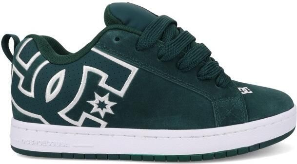 DC Shoes Court Graffik Unisex Groen Leren schoenen