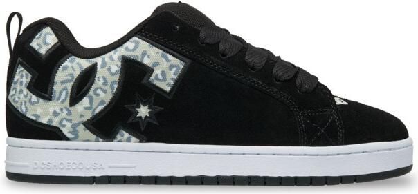 DC Shoes Court Graffik Unisex Zwart Leren schoenen