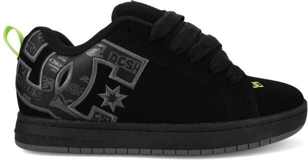 DC Shoes Court Graffik Unisex Zwart Leren schoenen