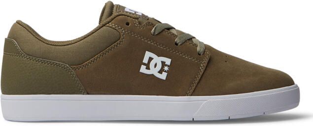 DC Shoes Crisis 2 Heren Wit Leren schoenen