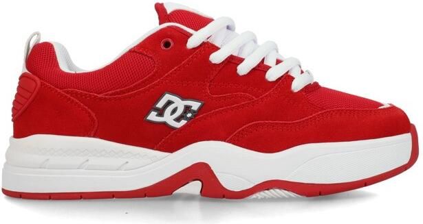 DC Shoes DC Ascend Le Heren Rood Schoenen met Vetersluiting